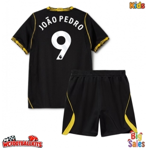 Chelsea Joao Pedro #9 Replica Away Stadium Kit for Kids 2026-27 Short Sleeve (+ pants)